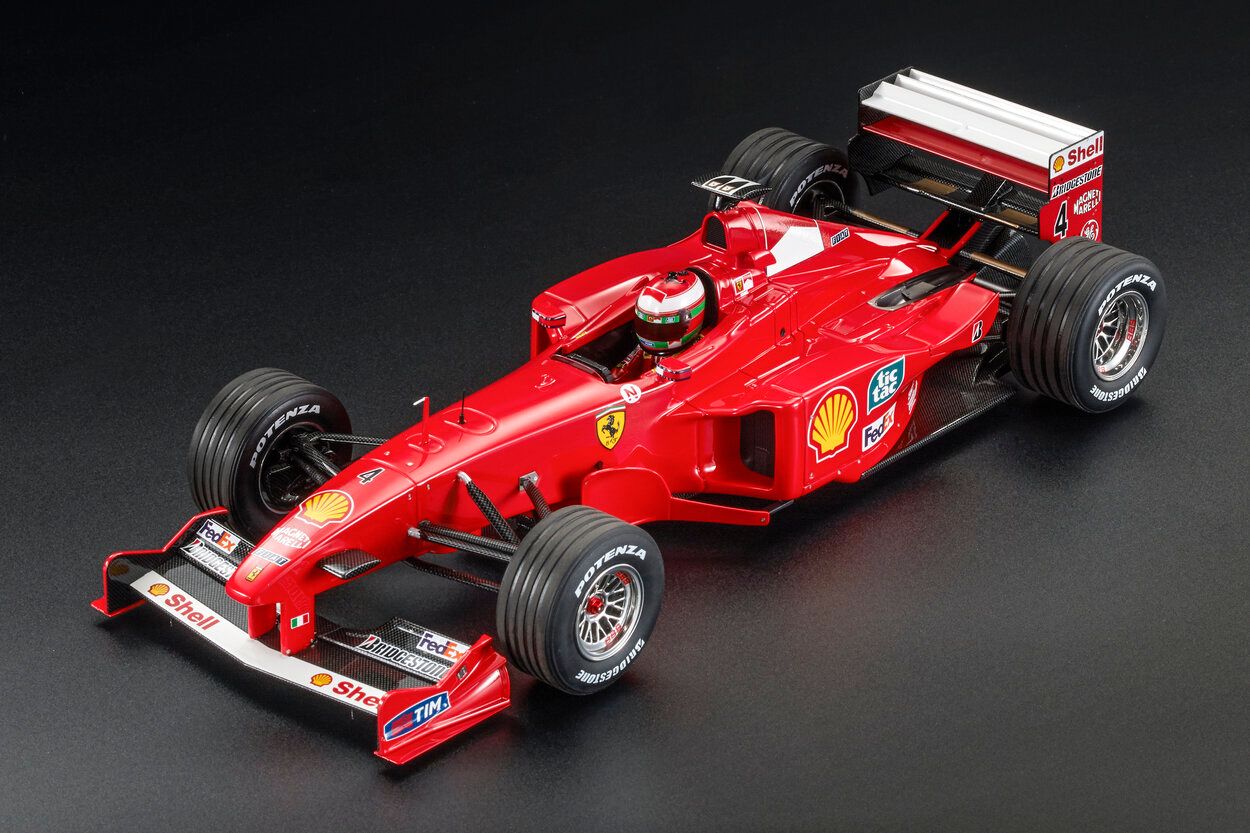 1:18 GP Replicas - Ferrari F399 Irvine #4 1999 Second place Monaco GP with pilot figure