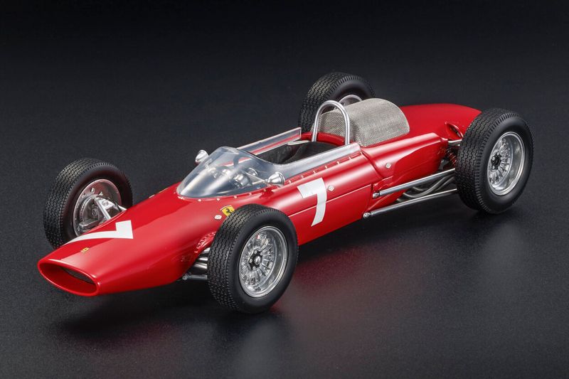1:18 GP Replicas - Ferrari F1 156 F1-63 #7 Winner Nurburgring German GP 1963 John Surtees 1:18 GP Replicas - Ferrari F1 156 F1-63 #7 Winner Nurburgring German GP 1963 John Surtees