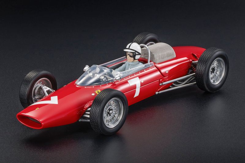 1:18 GP Replicas - Ferrari F1 156 F1-63 #7 Winner Nurburgring German GP 1963 John Surtees (with Driver Figure) 1:18 GP Replicas - Ferrari F1 156 F1-63 #7 Winner Nurburgring German GP 1963 John Surtees (with Driver Figure)