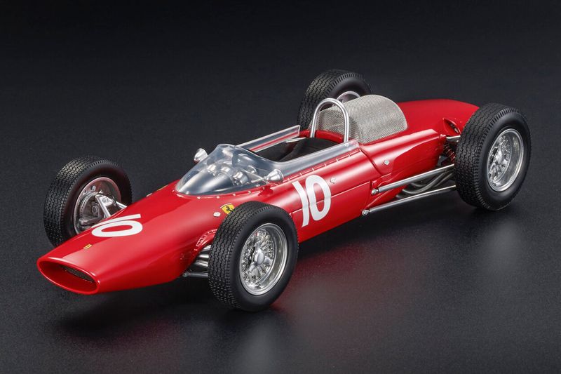 1:18 GP Replicas - Ferrari F1 156 F1-63 #10 2nd British Silverstone GP 1963 John Surtees 1:18 GP Replicas - Ferrari F1 156 F1-63 #10 2nd British Silverstone GP 1963 John Surtees