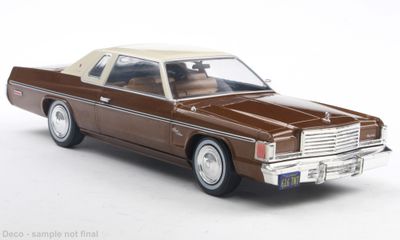 1:24 Whitebox - Dodge Royal Monaco Coupe, braun/beige, 1977