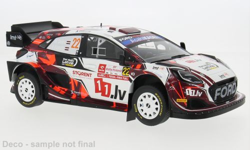 1:18 Ixo - Ford Puma Rally1 Rally WM Rallye Polen 2024 #22 M.Sesks R.Francis 1:18 Ixo - Ford Puma Rally1 Rally WM Rallye Polen 2024 #22 M.Sesks R.Francis