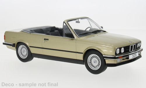 1:18 MCG - 1985 BMW 325i (E30) Cabriolet, beige