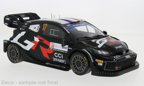 1:18 Ixo - Toyota Yaris Rally 1 WRC Rally Croatia 2024 #17 S.Ogier V.Landais 1:18 Ixo - Toyota Yaris Rally 1 WRC Rally Croatia 2024 #17 S.Ogier V.Landais