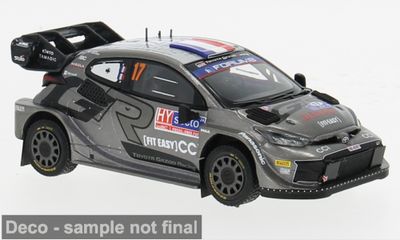 1:43 Ixo - Toyota GR Yaris Rally1 Hybrid Rally WM Rally Finland 2024 #17 S.Ogier V.Landais