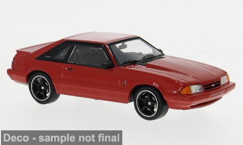 1:43 Ixo - Ford Mustang III, rot, 1992