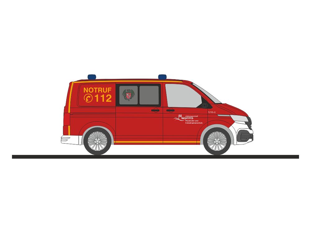 1:87 Rietze - VW T6.1 Berufsfeuerwehr Worms