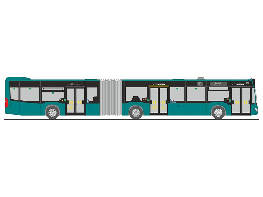 1:87 Rietze - Mercedes Benz CITARO G DB-traffiq 2015