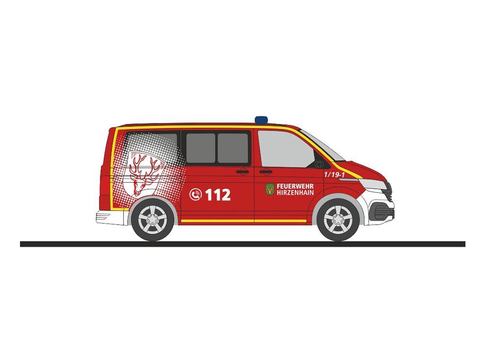 1:87 Rietze - VW T6.1 Feuerwehr Hirzenhain