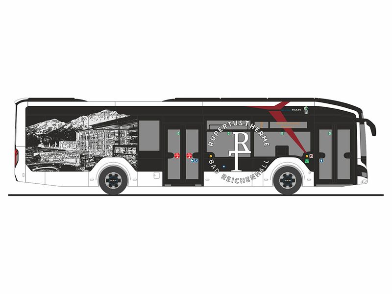 1:87 Rietze - Man LION'S CITY 12 E Stadtwerke Bad Reichenhall Rupertus T. 1:87 Rietze - Man LION'S CITY 12 E Stadtwerke Bad Reichenhall Rupertus T.