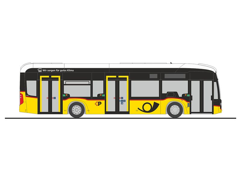 1:87 Rietze - Mercedes Benz eCITARO Postauto 1:87 Rietze - Mercedes Benz eCITARO Postauto