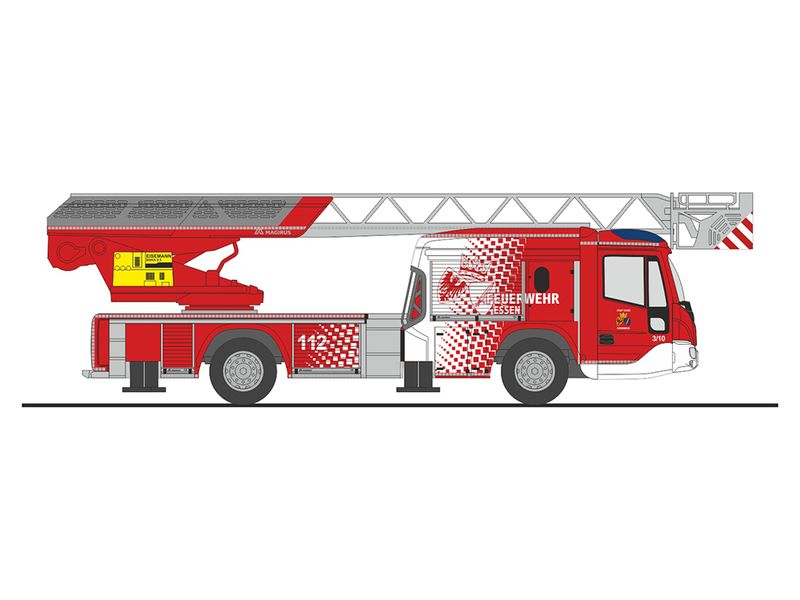 1:87 Rietze - Magirus DLK 32 n.B. Feuerwehr Essen 1:87 Rietze - Magirus DLK 32 n.B. Feuerwehr Essen