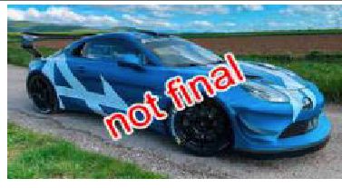 1:18 Solido - Alpine A110 RGT+ #15 blue 1:18 Solido - Alpine A110 RGT+ #15 blue