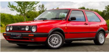 1:18 Solido - VW Golf 2 GTI mars red 1984 1:18 Solido - VW Golf 2 GTI mars red 1984