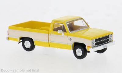 1:87 Brekina - Chevrolet C 10, gelb/weiss, 1982 1:87 Brekina - Chevrolet C 10, gelb/weiss, 1982