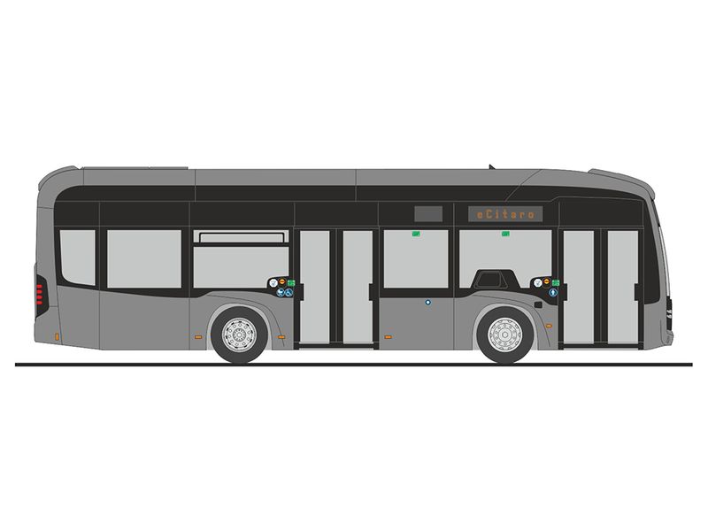 1:87 Rietze - Mercedes Benz eCITARO K Vorführdesign 1:87 Rietze - Mercedes Benz eCITARO K Vorführdesign