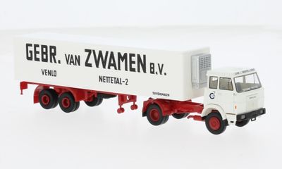 1:87 Brekina - Henschel F 161 S Koffer-SZ, 1967, Gebr. van Zwamen 1:87 Brekina - Henschel F 161 S Koffer-SZ, 1967, Gebr. van Zwamen