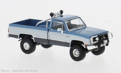 1:87 Brekina - GMC Sierra Grande, blau/weiss