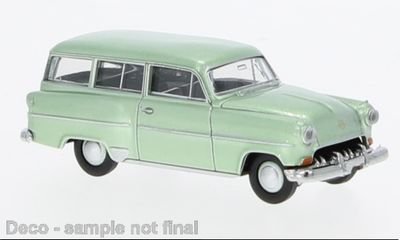 1:87 Brekina - Opel Olympia Caravan, hellgrün, 1954,