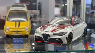 1:18 Solido - 2023 Alfa Romeo Giulia GTAm White Red