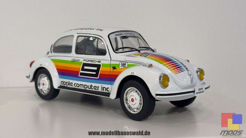 1:18 Solido - 1975 Volkswagen Beetle Käfer Maggiolino 1393 #9 Tribute Porsche K3 Livery 1:18 Solido - 1975 Volkswagen Beetle Käfer Maggiolino 1393 #9 Tribute Porsche K3 Livery