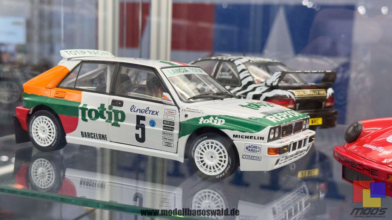 1:18 Solido - Lancia Delta HF Integrale Evo Jolly Totip Repsol #5 Rally Montecarlo 1993 A. Aghini - S. Franocchia