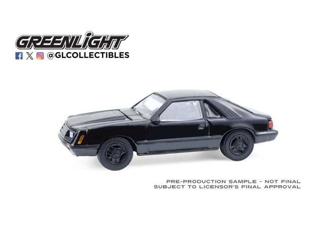 1:64 Greenlight - 1979 Ford Mustang Fastback *Black Bandit Series 30*, black