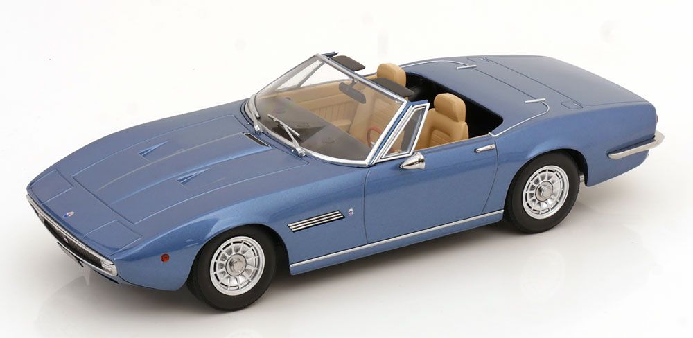 1:18 KK Scale - Maserati Ghibli Spyder 1970 hellblau-metallic
