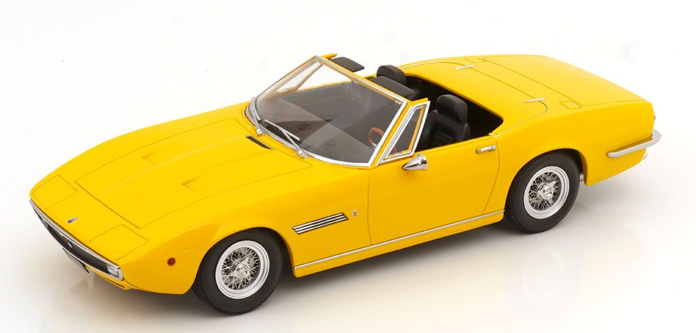 1:18 KK Scale - Maserati Ghibli Spyder 1970 gelb