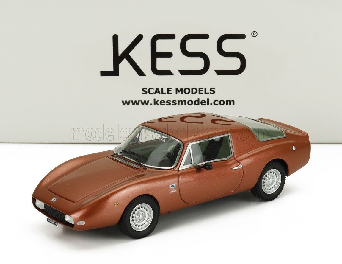 1:43 Kess Model - 1967 Alfa Romeo Giulia Severtail Carrozzeria Casale Cooper Metallic