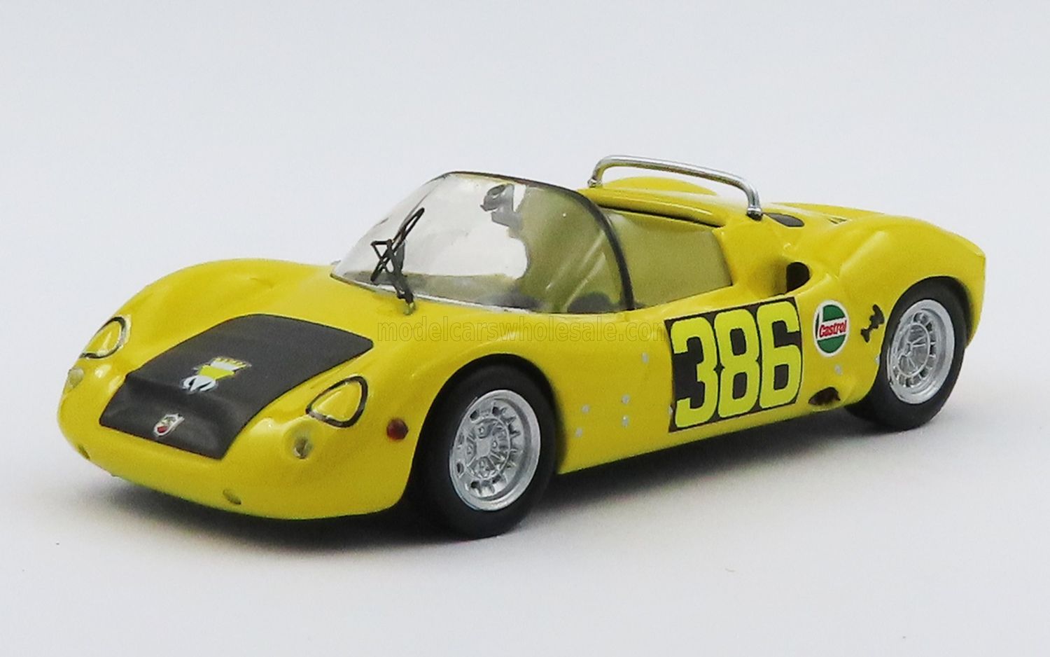 1:43 Best Model - Fiat Abarth 1000SP Spider #386 Trieste Opicina 1970 M. Baldi