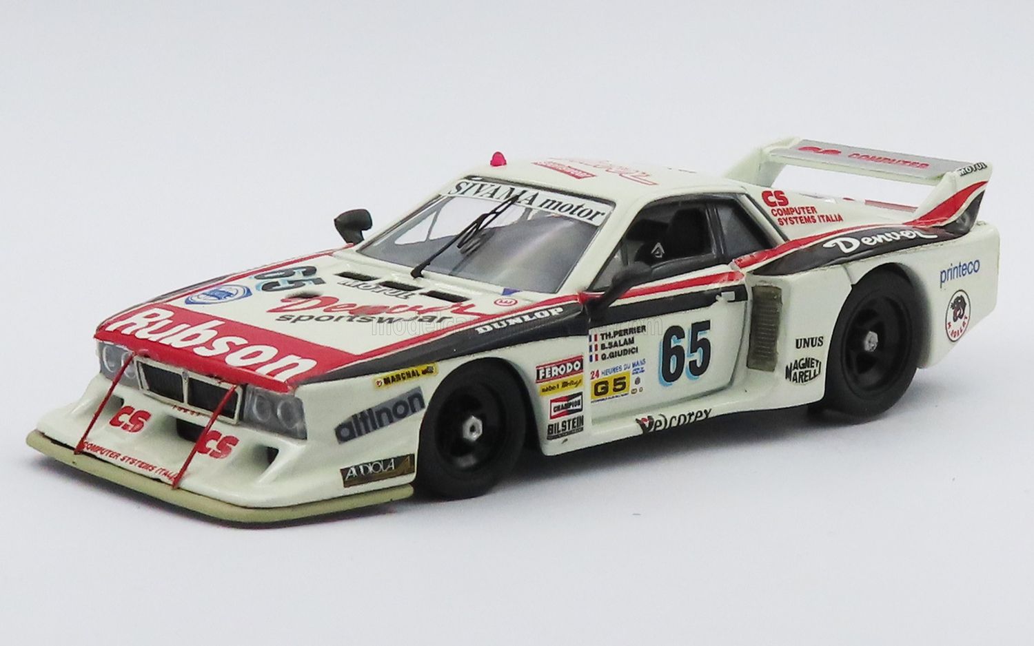 1:43 Best Model - Lancia Beta Montecarlo Turbo Team Sivama Di Galliate #65 24h Le Mans 1982 G. Giudici - T. Perrier - B. Salam