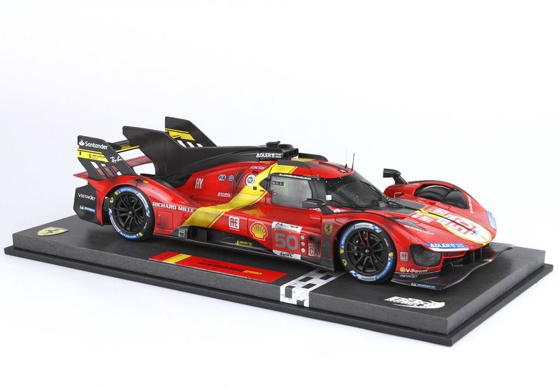 1:18 BBR - Ferrari 499 Le Mans car n. 50 2023 End of race Limited edition 1:18 BBR - Ferrari 499 Le Mans car n. 50 2023 End of race Limited edition