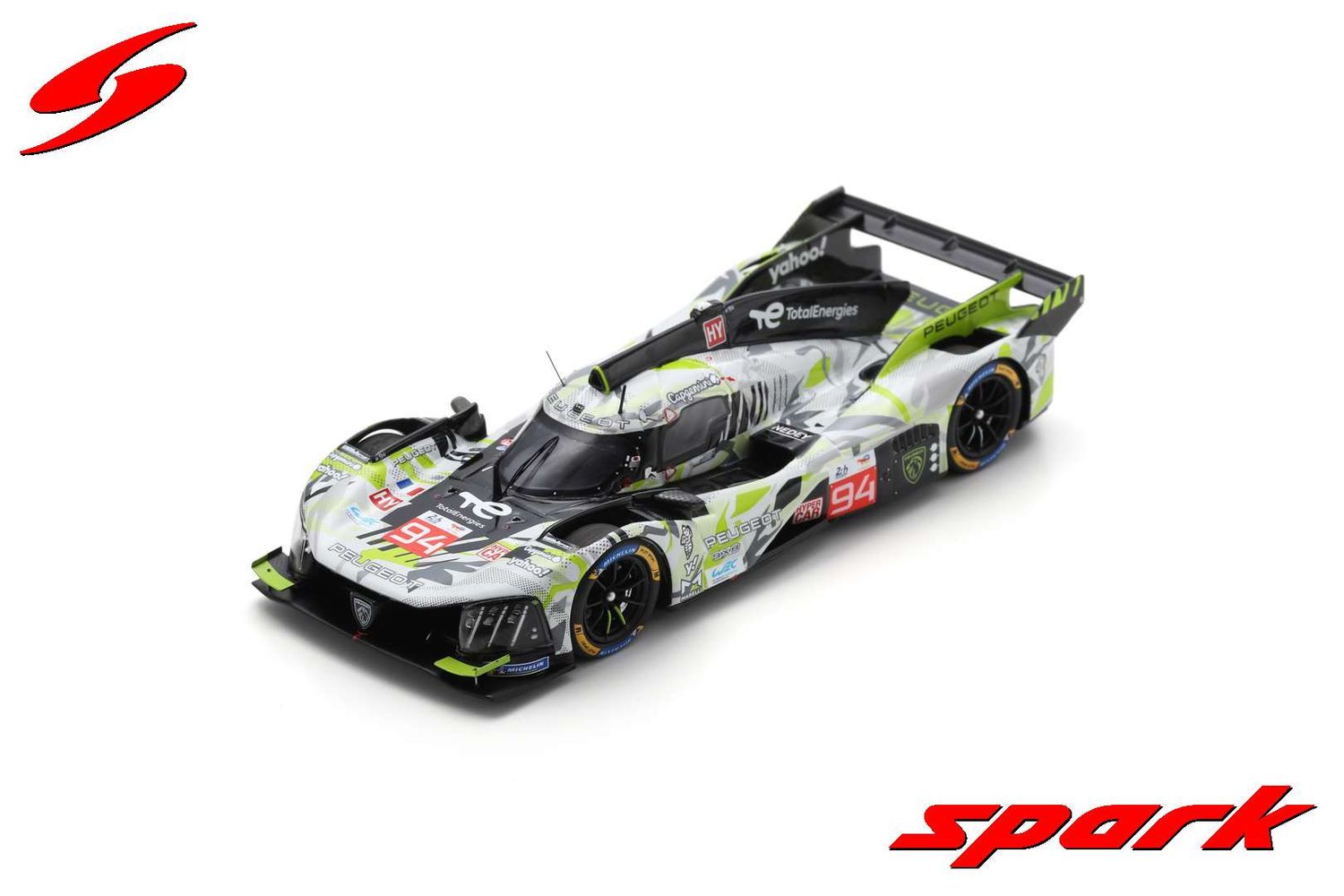 1:43 Spark - Peugeot 9X8 No.94 PEUGEOT TOTALENERGIES Le Mans 24H 2024 S. Vandoorne - P. di Resta - L. Duval