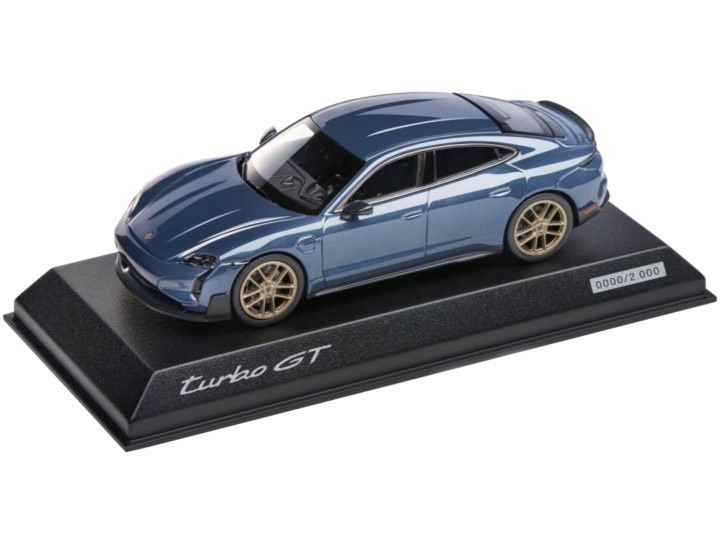 1:43 Porsche Dealer - Porsche TAYCAN TURBO GT (J1.2) Limited Edition Blue 1:43 Porsche Dealer - Porsche TAYCAN TURBO GT (J1.2) Limited Edition Blue