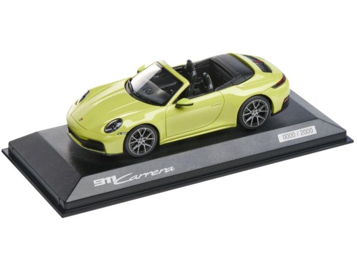 1:43 Porsche Dealer - Porsche 911 CARRERA CABRIOLET (992.2) Limited Edition Green 1:43 Porsche Dealer - Porsche 911 CARRERA CABRIOLET (992.2) Limited Edition Green