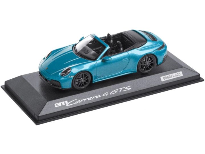 1:43 Porsche Dealer - Porsche 911 CARRERA 4 GTS CABRIOLET (992.2) Limited Edition Blue