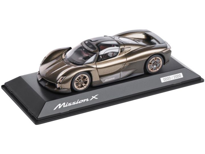 1:43 Porsche Dealer - Porsche MISSION X Limited Edition Brown Metallic