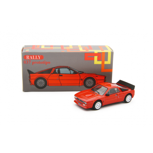 1:64 Laudo Racing - Lancia 037 Rally Stradale Prototipo 1982 Rot 1:64 Laudo Racing - Lancia 037 Rally Stradale Prototipo 1982 Rot