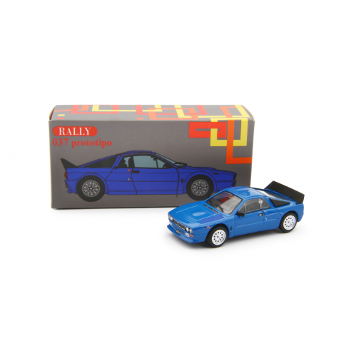 1:64 Laudo Racing - Lancia 037 Rally Stradale Prototipo 1982 Blau 1:64 Laudo Racing - Lancia 037 Rally Stradale Prototipo 1982 Blau