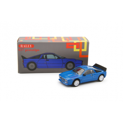 1:64 Laudo Racing - Lancia 037 Rally Stradale Prototipo 1982 Blau 1:64 Laudo Racing - Lancia 037 Rally Stradale Prototipo 1982 Blau