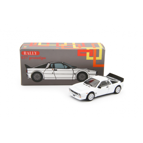 1:64 Laudo Racing - Lancia 037 Rally Stradale Prototipo 1982 Weiß 1:64 Laudo Racing - Lancia 037 Rally Stradale Prototipo 1982 Weiß