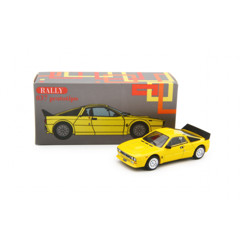 1:64 Laudo Racing - Lancia 037 Rally Stradale Prototipo 1982 Gelb 1:64 Laudo Racing - Lancia 037 Rally Stradale Prototipo 1982 Gelb