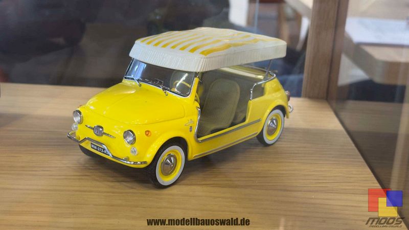1:18 Norev - Fiat 500 Jolly 1965 Yellow 1:18 Norev - Fiat 500 Jolly 1965 Yellow