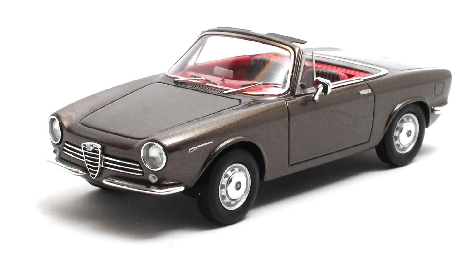 1:43 Matrix - Alfa Romeo Giulia GT Spider Prototipo (105.03#00002) brown metallic 1963