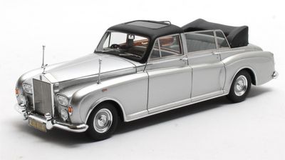 1:43 Matrix - RR Phantom VI Landaulette #PRX 4716 Pres. Omar Bongo of Gabon silver 1972 1:43 Matrix - RR Phantom VI Landaulette #PRX 4716 Pres. Omar Bongo of Gabon silver 1972