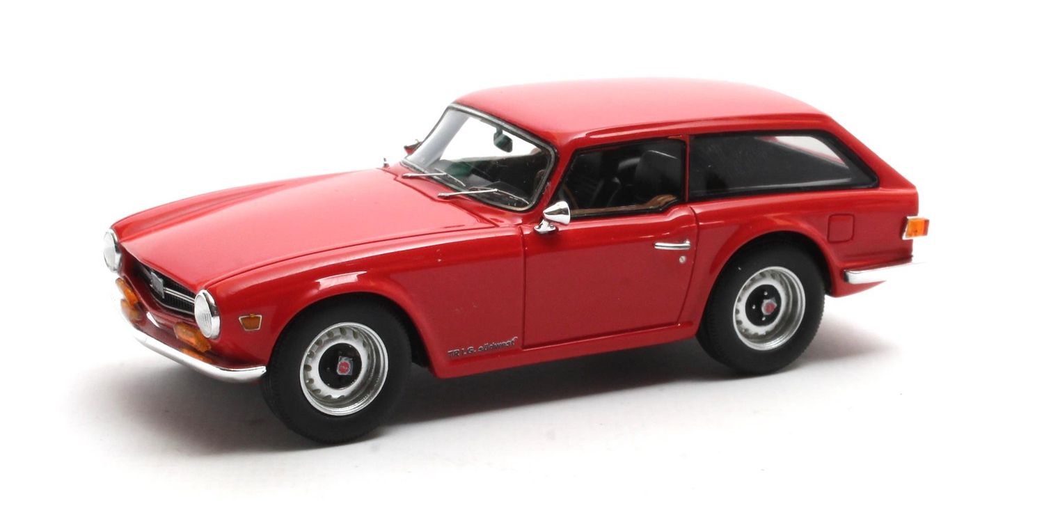 1:43 Matrix - Triumph TR6 Shooting Brake red