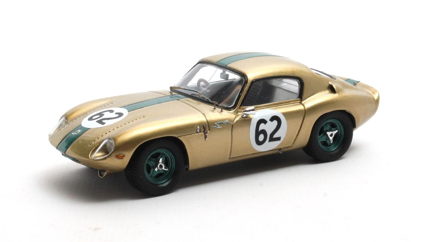 1:43 Matrix - Lotus Elan 26R Le Mans Coupe Ian Walker Racing #62 1964 Prix de Paris - class winner/4th overall. Driver : Jackie Stewart