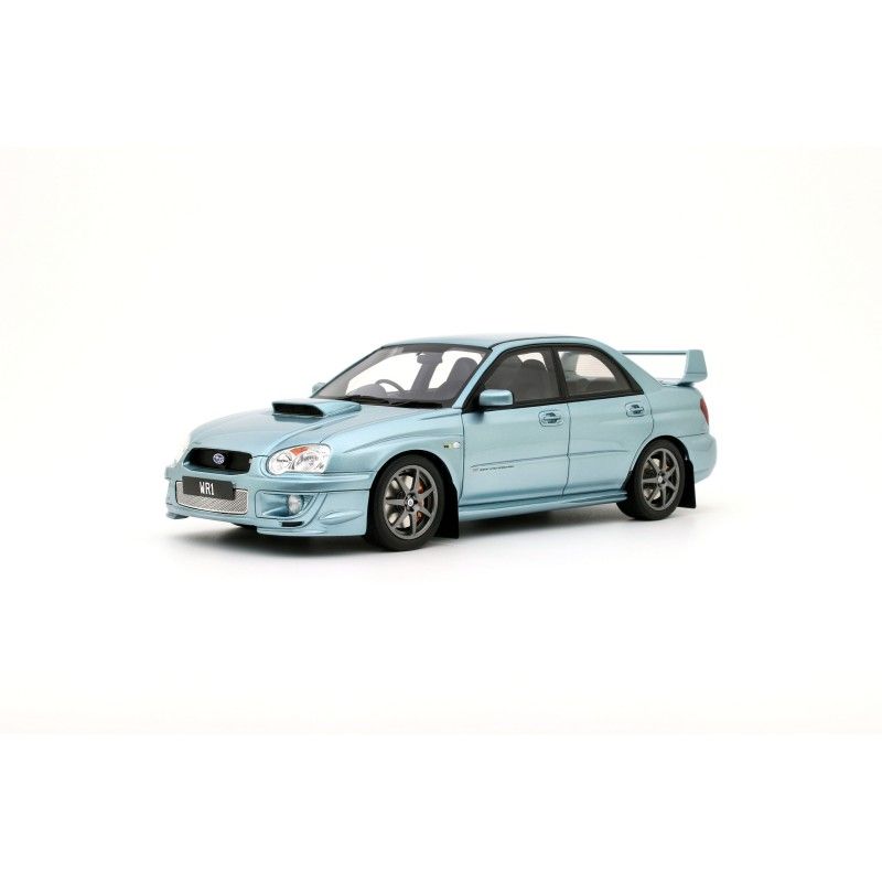 1:18 Otto Mobile - Subaru Impreza WRX Sti WR1 P.Solberg Edition Ice Blue Metallic 2003