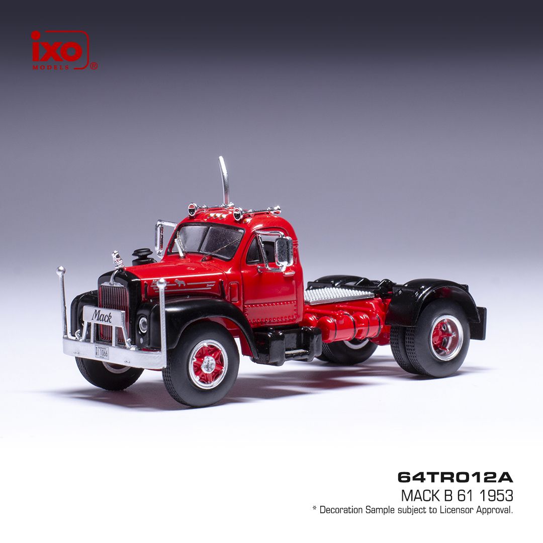 1:64 Ixo - 1953 Mack B 61 Rot Schwarz